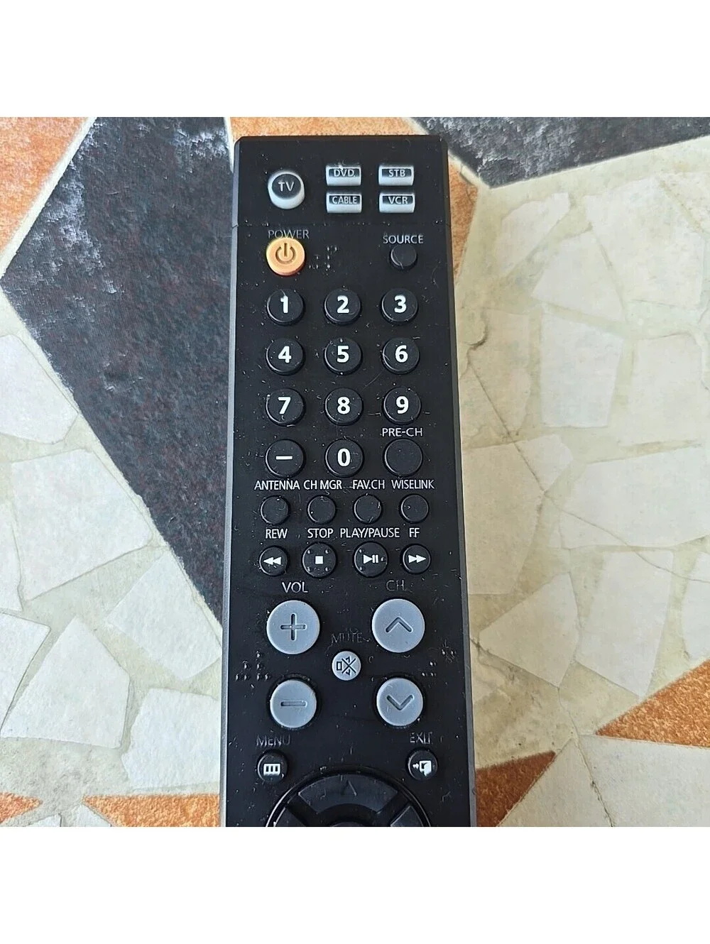 Samsung Replacement TV Remote Control Model Number BP59-00107A Black